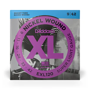 D'Addario EXL120 XL Super Light