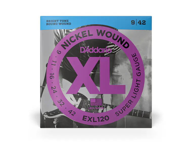 D'Addario EXL120 XL Super Light 1