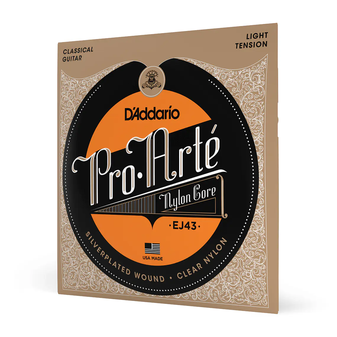D'Addario EJ43 Light Pro-Arté Nylon 3