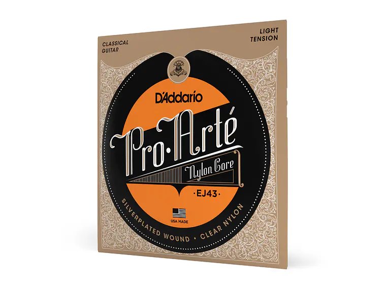 D'Addario EJ43 Light Pro-Arté Nylon 3