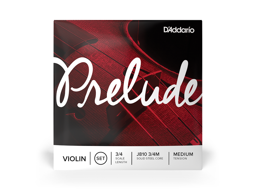 D'Addario Prelude cordas de violino 3/4 1