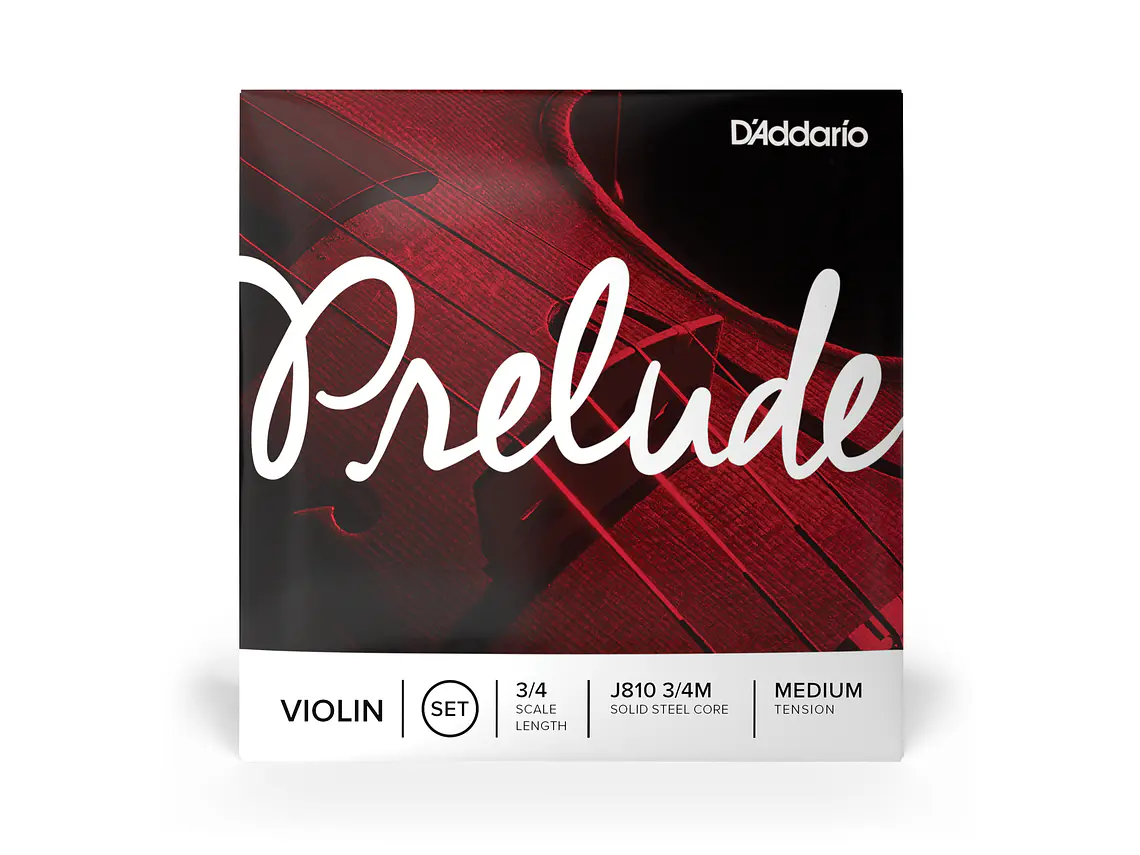 D'Addario Prelude cordas de violino 3/4 1