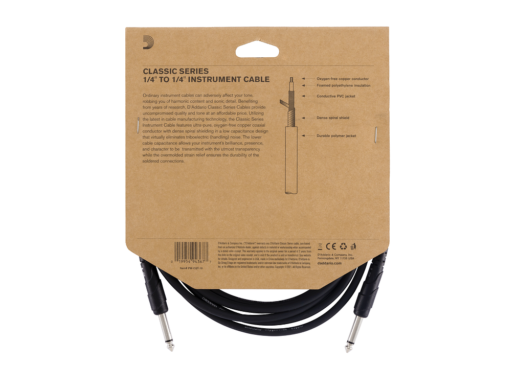 D'Addario PW-CGT-10 - 3 metros 4