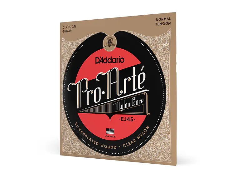 D'Addario EJ45 Pro-Arté Nylon Core Tensão Normal 3
