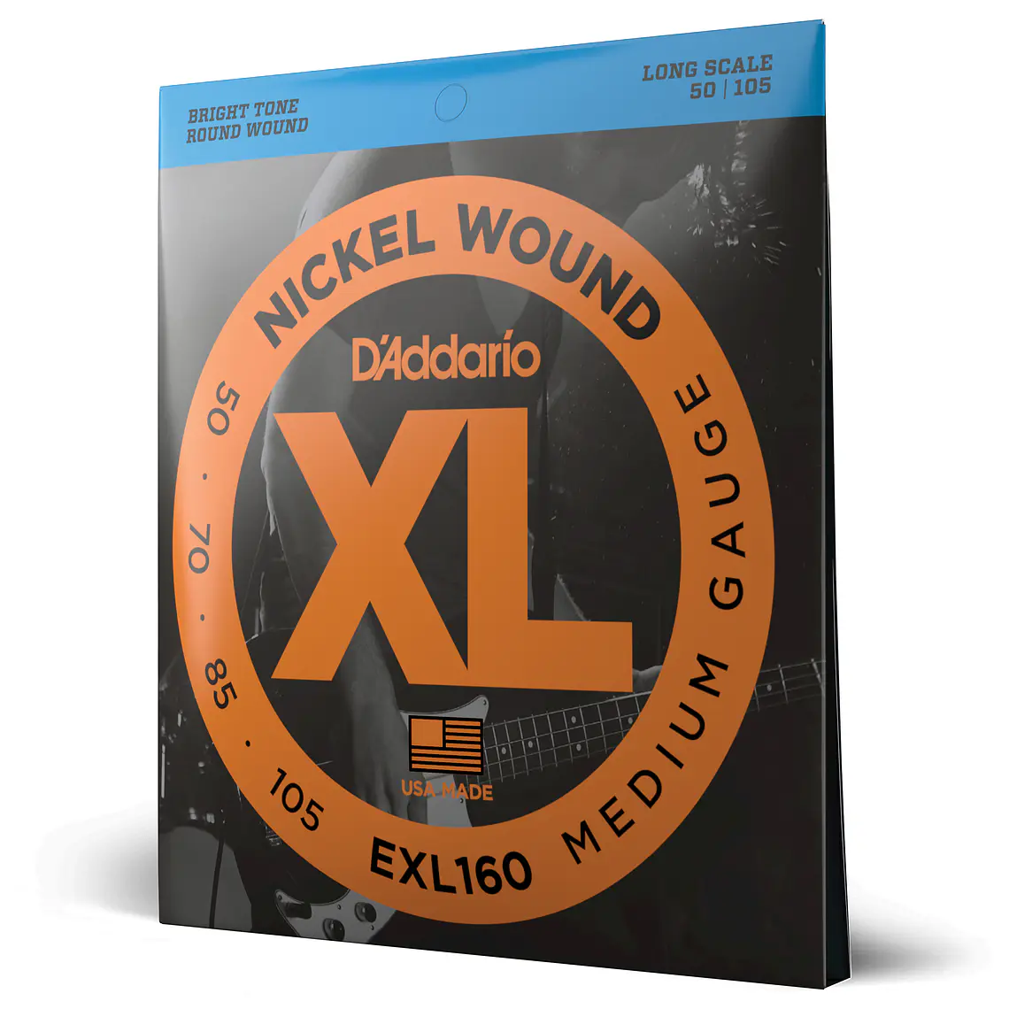 D'Addario EXL160 50-105 Long scale 3