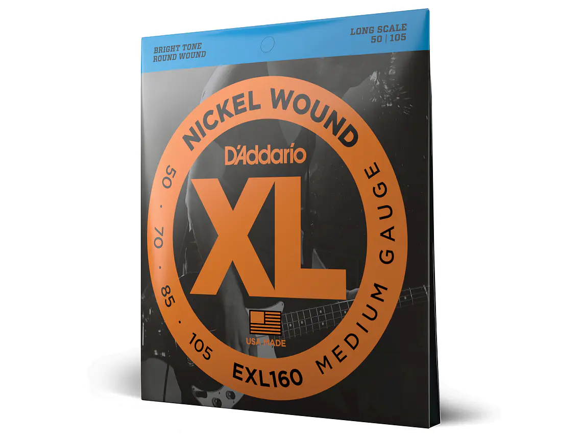 D'Addario EXL160 50-105 Long scale 3