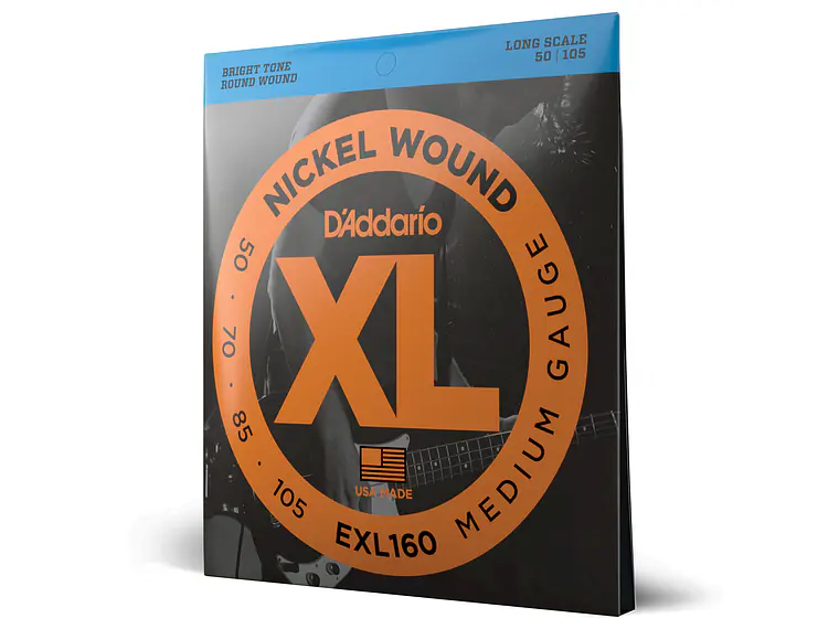 D'Addario EXL160 50-105 Long scale 3