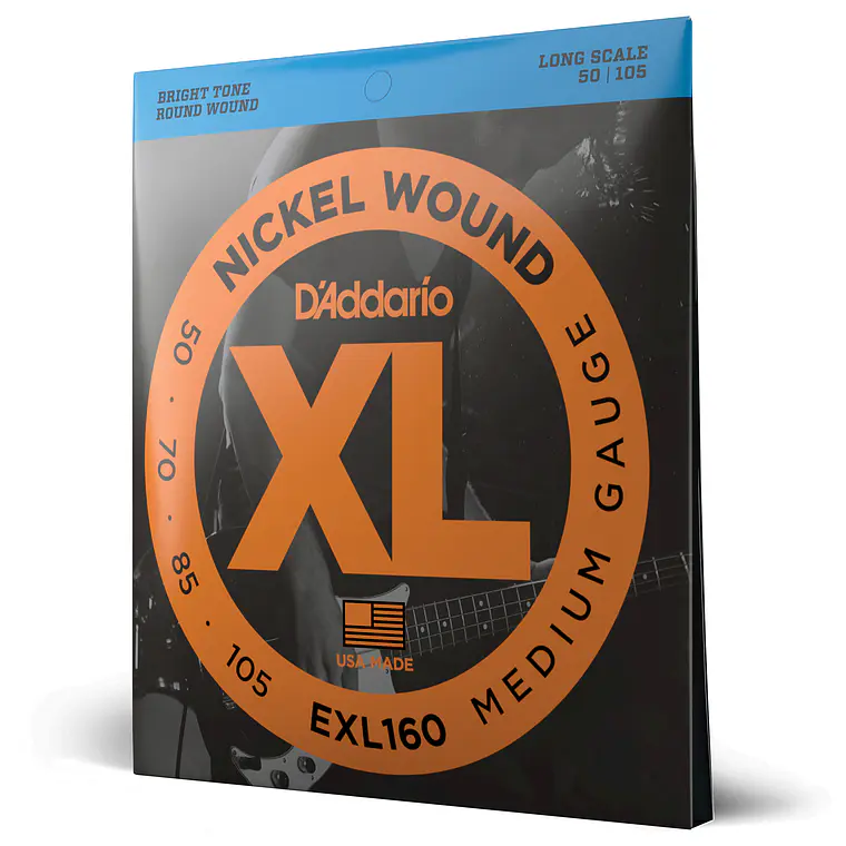 D'Addario EXL160 50-105 Long scale 3