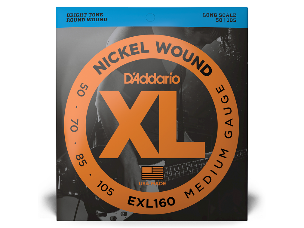 D'Addario EXL160 50-105 LONG SCALE 1
