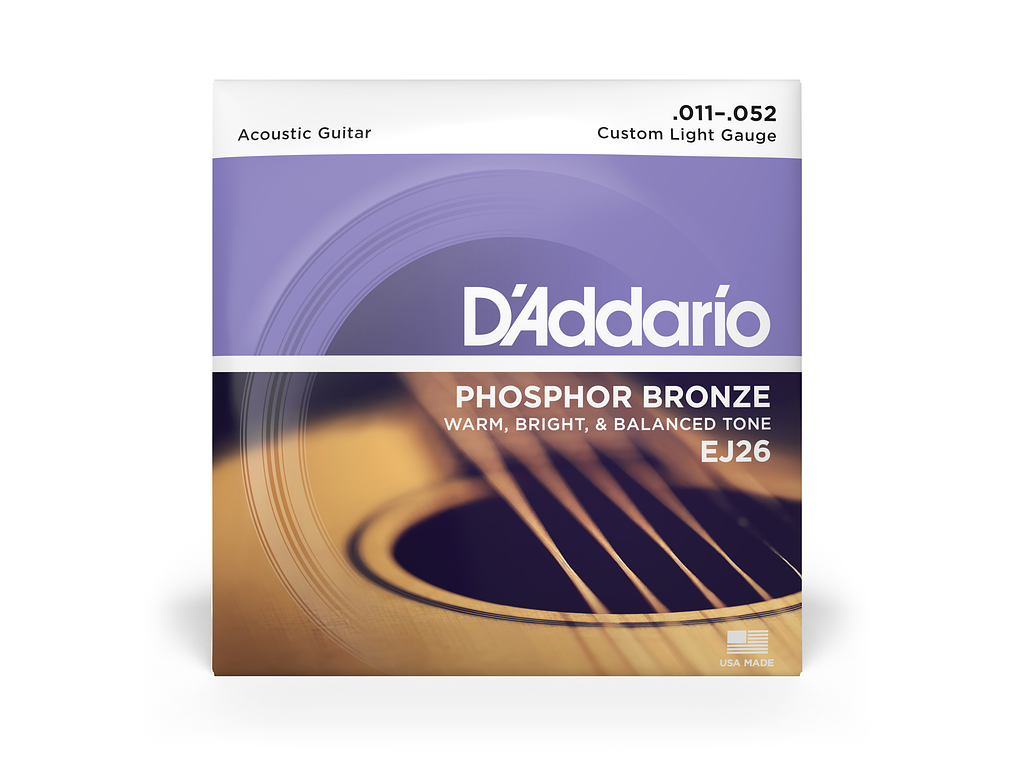 D'Addario EJ26 Phosphor Bronze 12-53 1