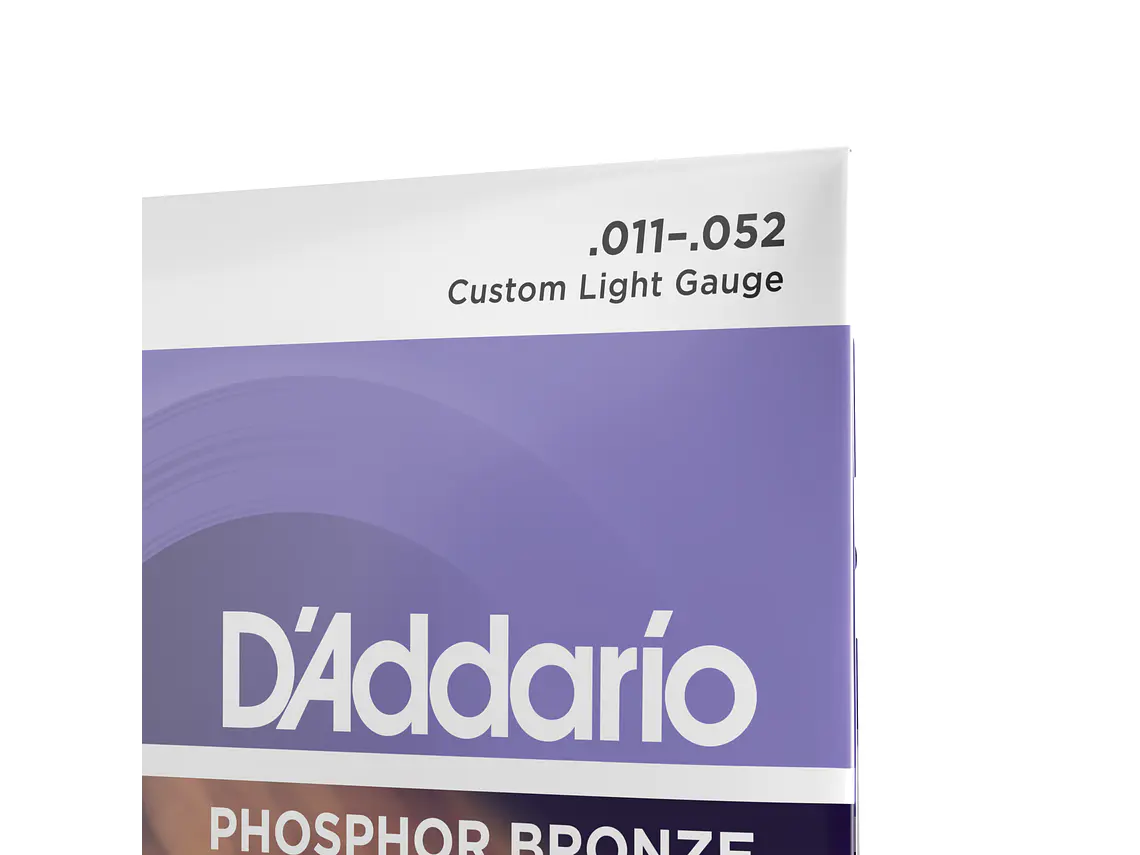 D'Addario EJ26 Phosphor Bronze 11-52 3