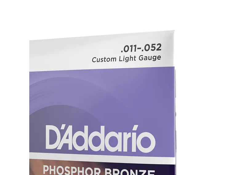 D'Addario EJ26 Phosphor Bronze 11-52 3