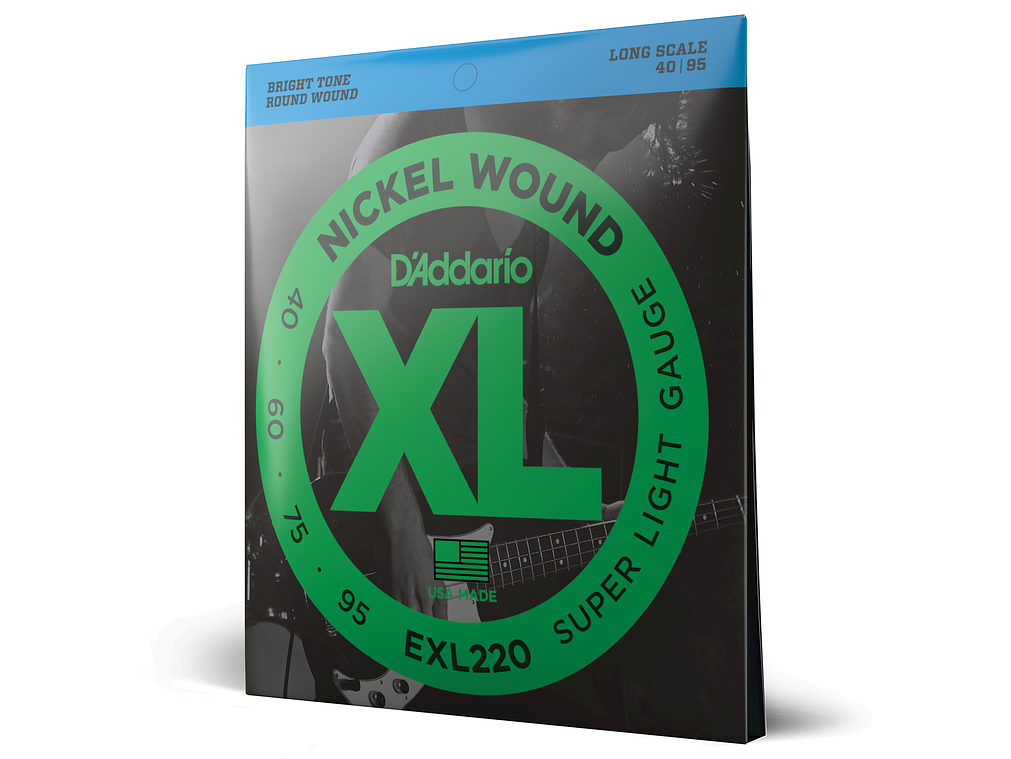 D'Addario EXL220 XL 40-95 LONG SCALE 3
