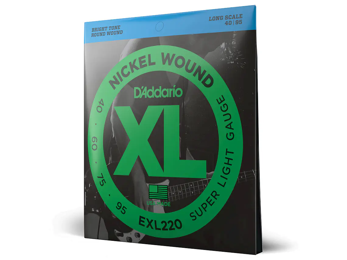 D'Addario EXL220 XL 40-95 LONG SCALE 3