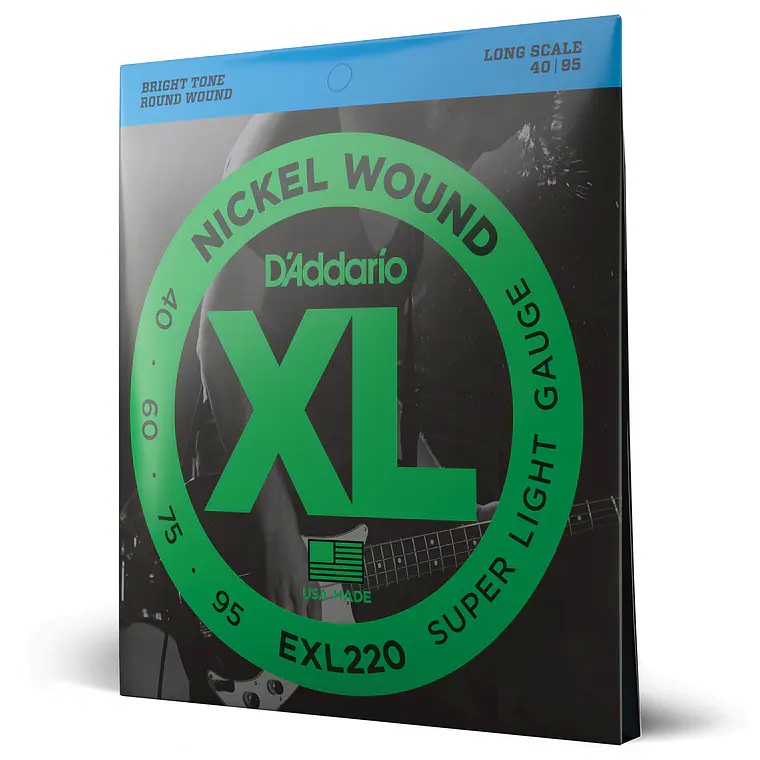 D'Addario EXL220 XL 40-95 LONG SCALE 3