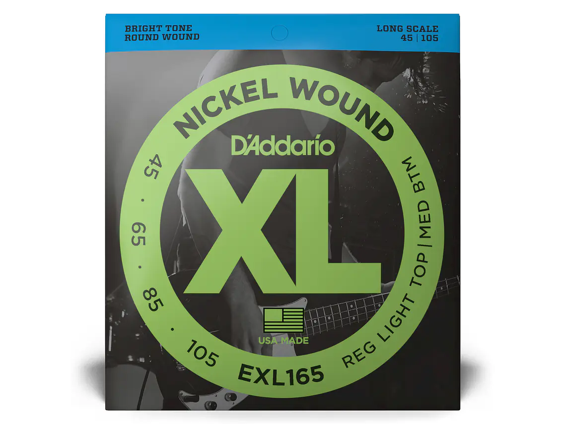 D'Addario EXL165 XL 45-105 Long scale 1