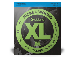 D'Addario EXL165 XL 45-105 LONG SCALE