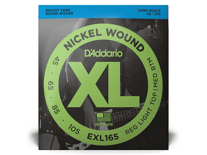 D'Addario EXL165 XL 45-105 LONG SCALE 1