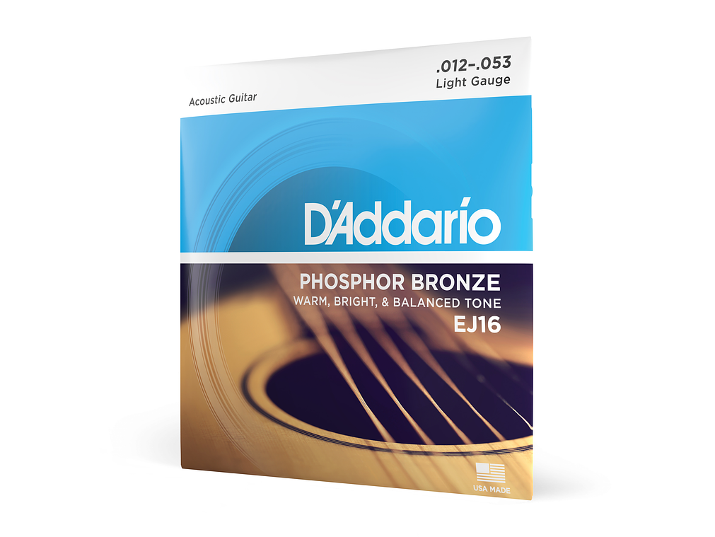 D'Addario EJ16 Phosphor Bronze Lite 3