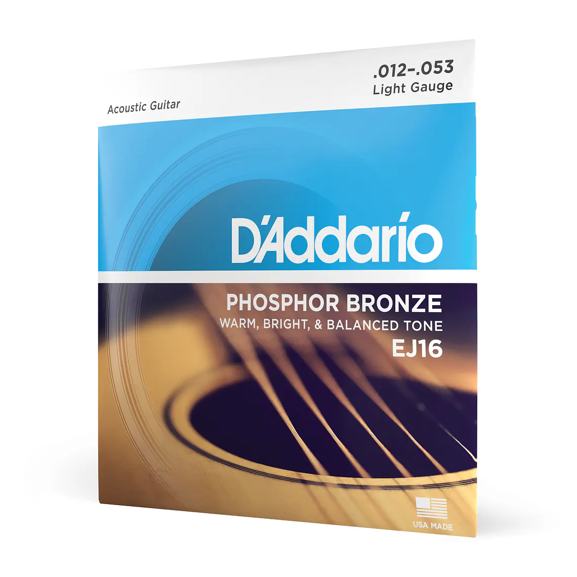 D'Addario EJ16 Phosphor Bronze Light 3