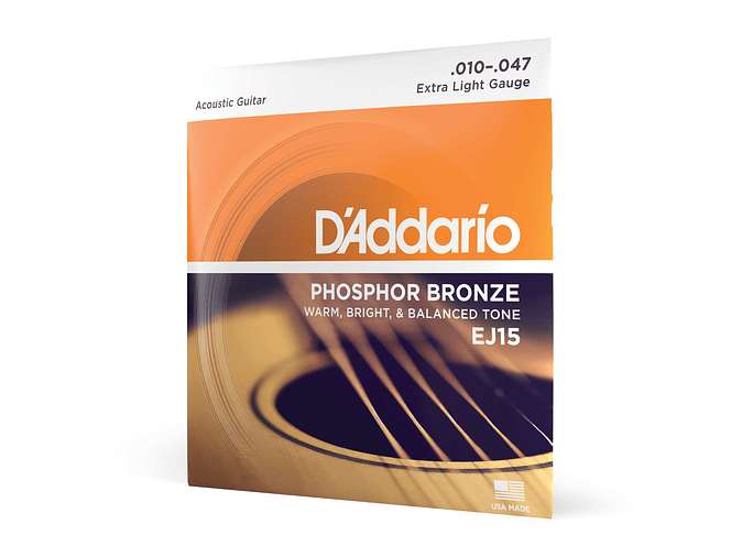 D'Addario EJ15 Phosphor Bronze X-Lite: 3