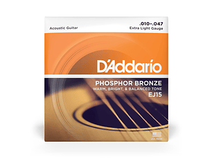 D'Addario EJ15 Phosphor Bronze X-Lite: