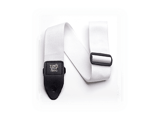 Ernie Ball Polypro - branca - Correia de guitarra/baixo