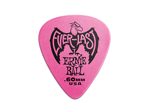 Ernie Ball Everlast 0.60mm - Pack 12 unidades -  Rosa