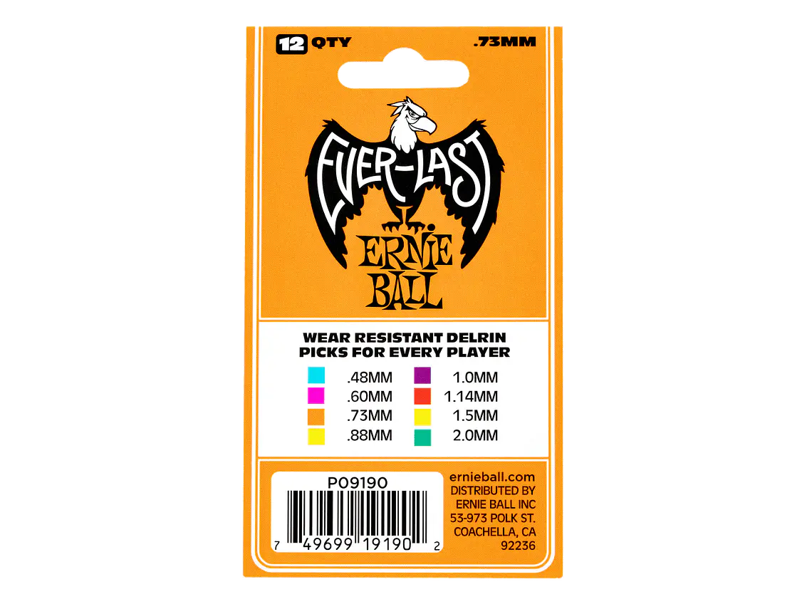 Ernie Ball Everlast 0.73mm - 12 unidades  3