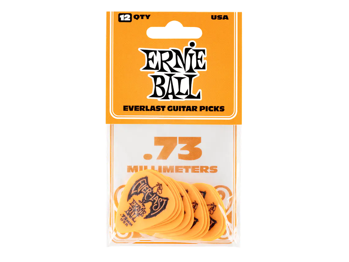 Ernie Ball Everlast 0.73mm - 12 unidades  1