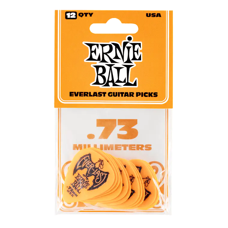Ernie Ball Everlast 0.73mm - 12 unidades  1