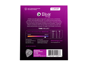 Elixir Nanoweb Custom Light 11-52