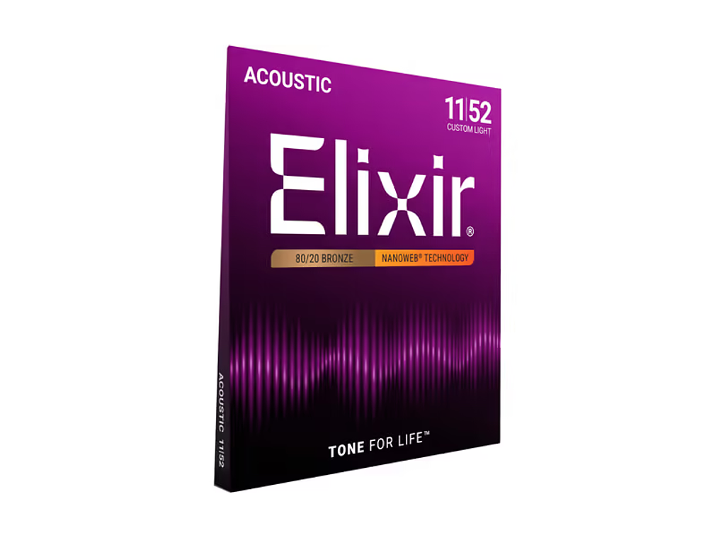 Elixir Nanoweb Custom Light 11-52 3
