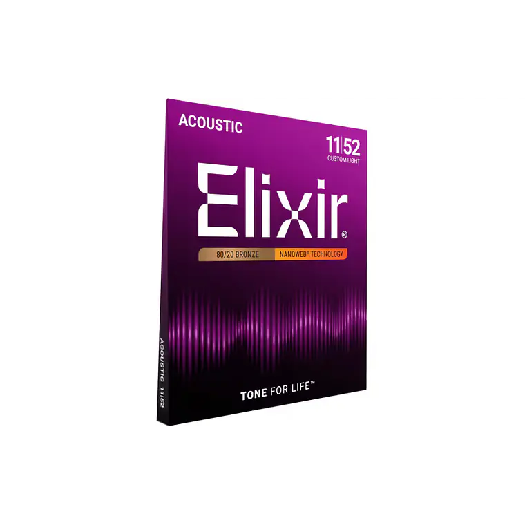 Elixir Nanoweb Custom Light 11-52 3