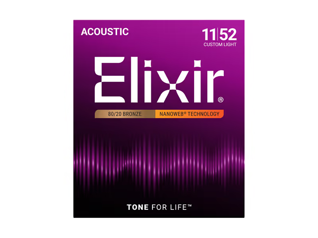 Elixir Nanoweb Custom Light 11-52 1