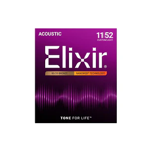 Elixir Nanoweb Custom Light 11-52
