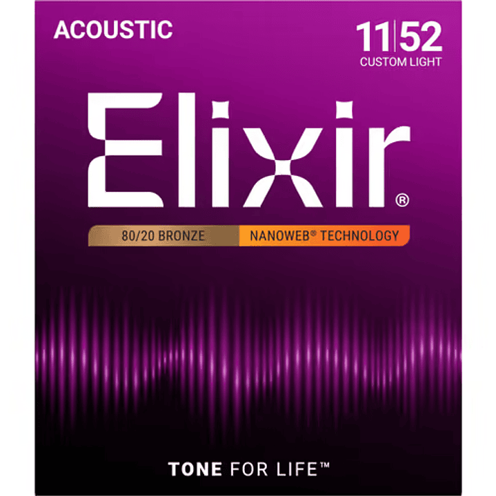 Elixir Nanoweb Custom Light 11-52 1