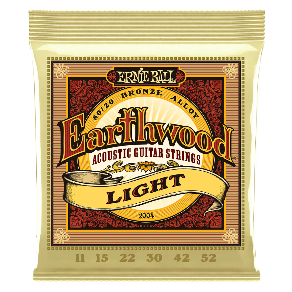 Ernie Ball Earthwood 80/20 Bronze Light 11-52 1