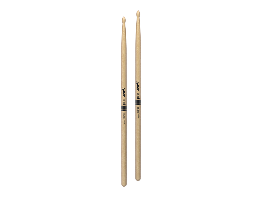 Baquetas Promark Forward 7A HICKORY Wood Tip 2