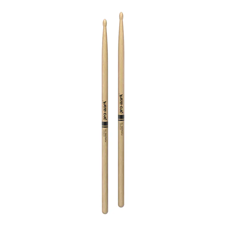 Baquetas Promark Forward 7A HICKORY Wood Tip 2