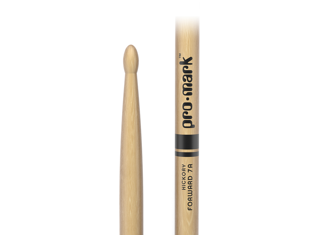 Baquetas Promark Forward 7A HICKORY Wood Tip 1