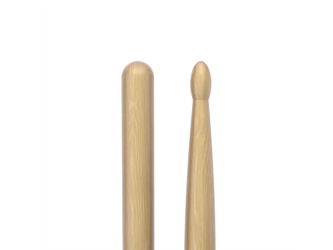 Baquetas Promark Forward 7A HICKORY Wood Tip 3