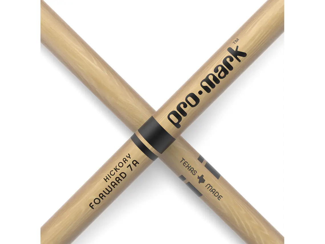 Baquetas Promark Forward 7A HICKORY Wood Tip 5
