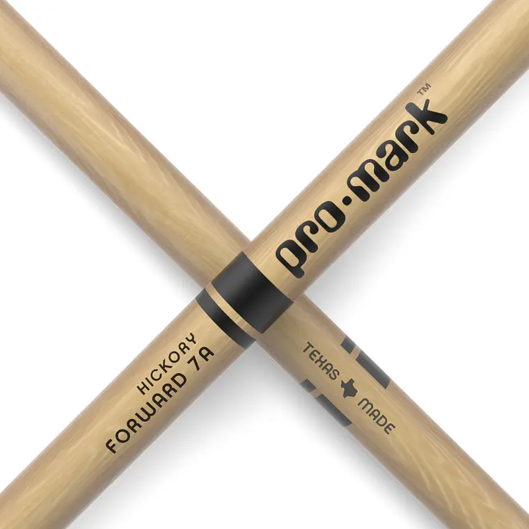 Baquetas Promark Forward 7A HICKORY Wood Tip 5
