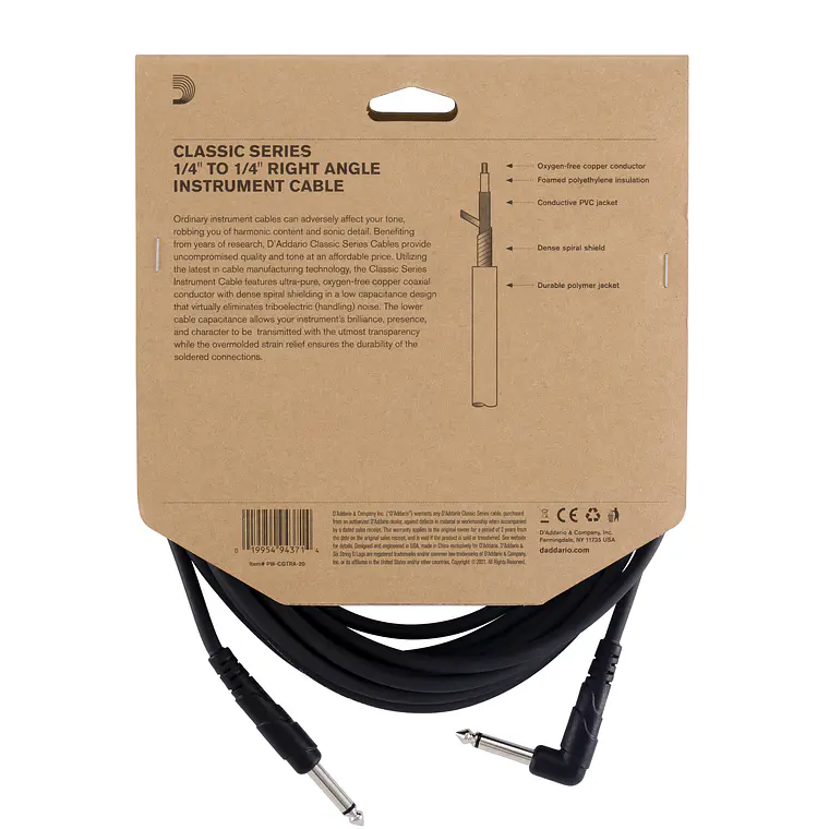 D'Addario PW-CGTRA-20 -  6 metros 3