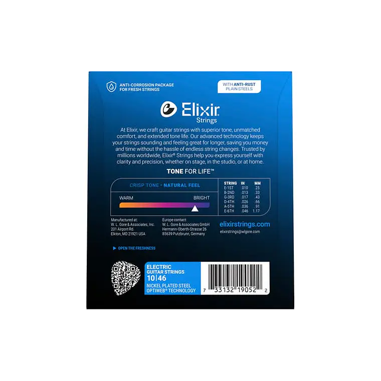 Elixir Optiweb Light 10-46 2