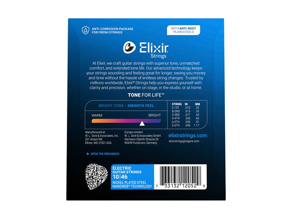 Elixir Nanoweb Light 10-46 2