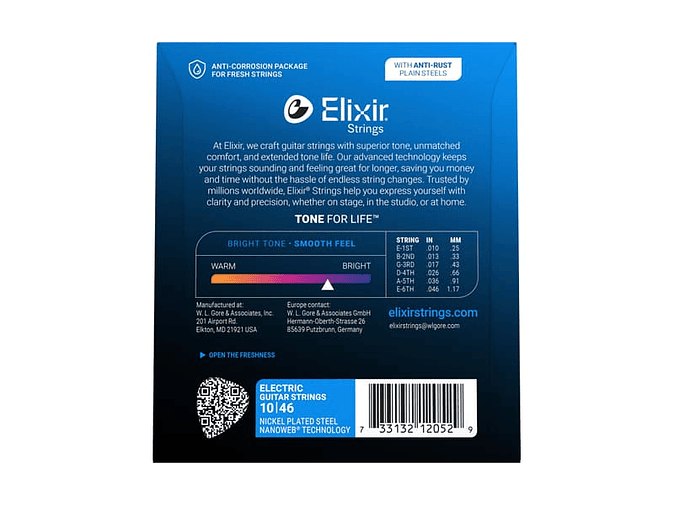 Elixir Nanoweb Light 10-46 2