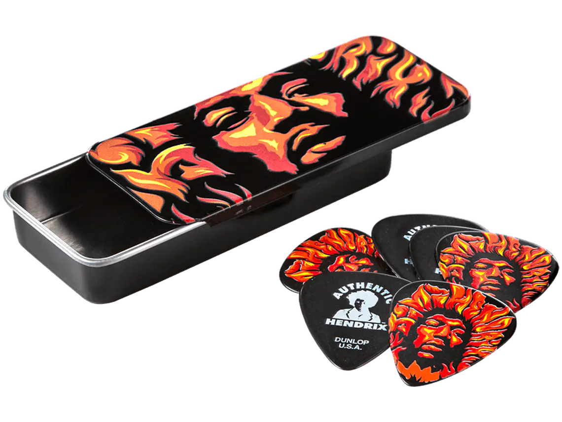 Dunlop Jimi Hendrix Voodo Fire - 6 unidades 1