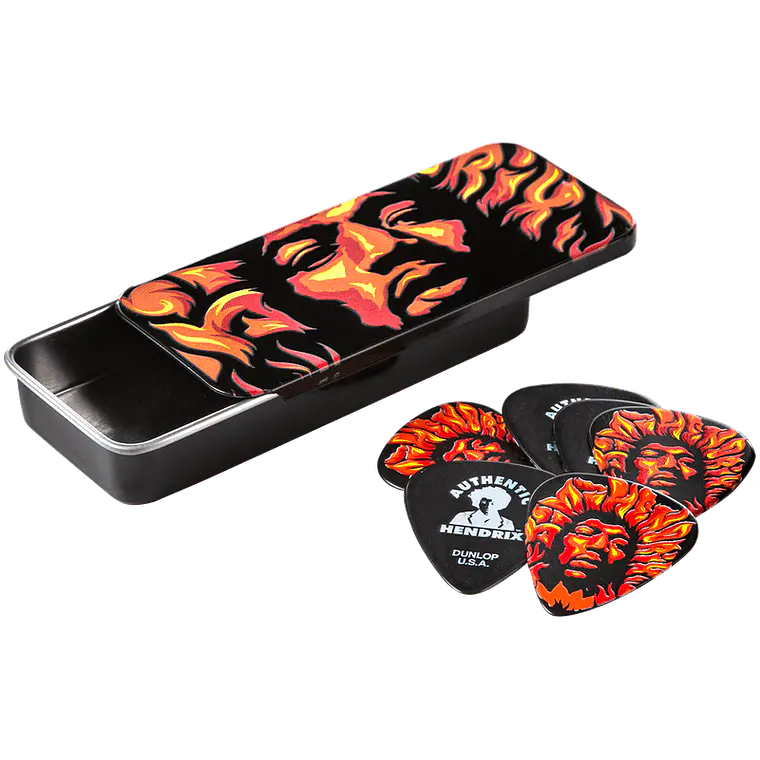 Dunlop Jimi Hendrix Voodo Fire - 6 unidades 1